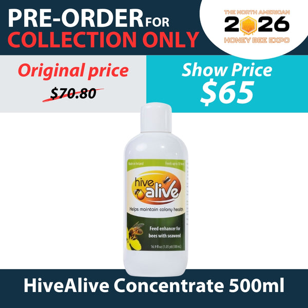 HiveAlive 500ml (collection at Bee Expo only)