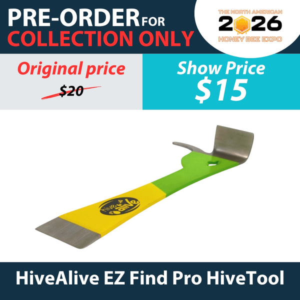 HiveAlive EZ Find Pro HiveTool (collection at Bee Expo)