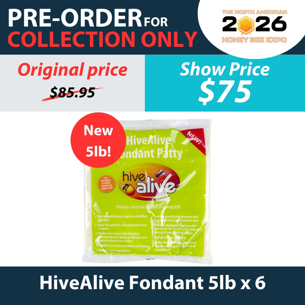 HiveAlive Fondant (collection at Bee Expo only)
