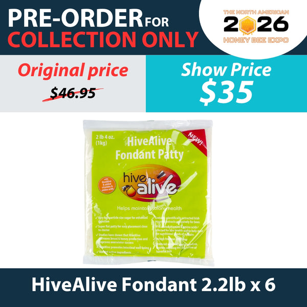 HiveAlive Fondant (collection at Bee Expo only)