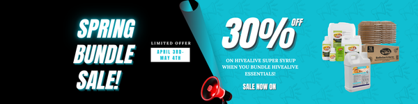 Turn your sugar syrup into super syrup with HiveAlive