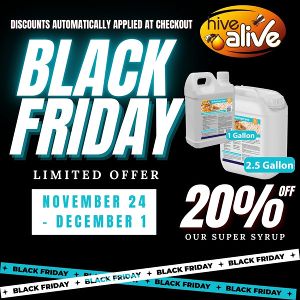 HiveAlive Super Syrup - Jerry Cans