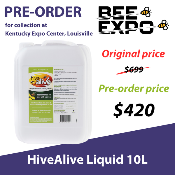 HiveAlive 10l (collection at Bee Expo only)