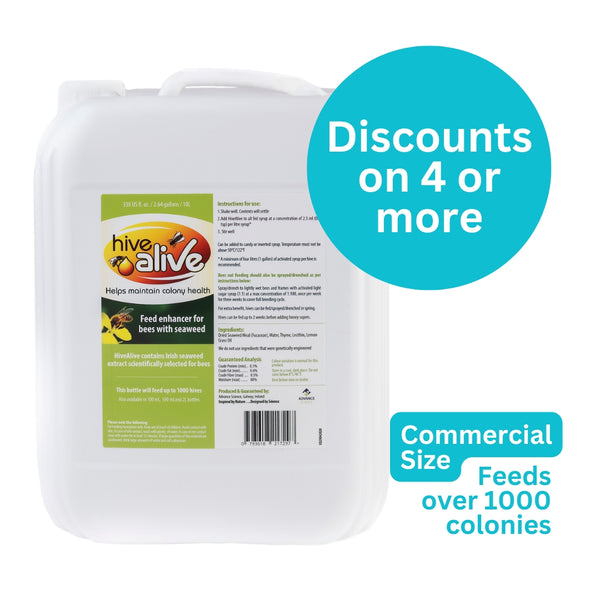HiveAlive Commercial 10l liquid for BeeKeeping