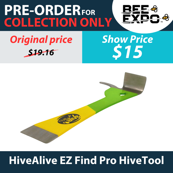 HiveAlive EZ Find Pro HiveTool (collection at Bee Expo)