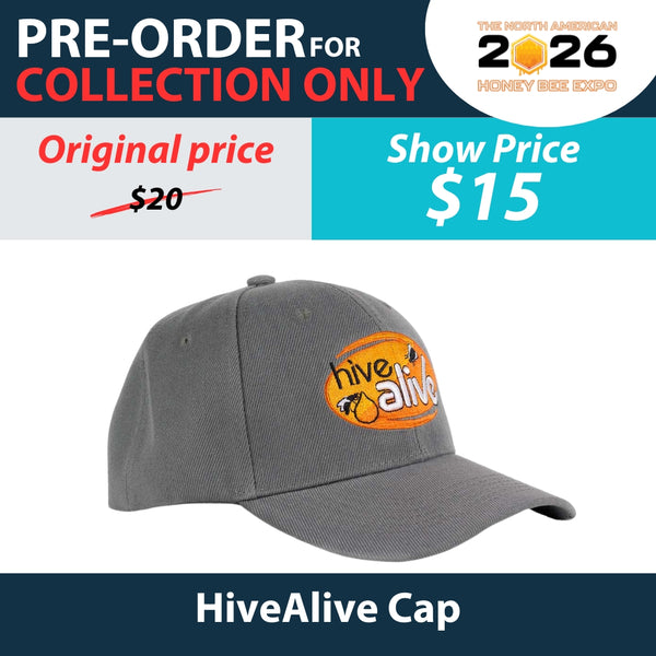 HiveAlive Baseball Cap (collection at Bee Expo)