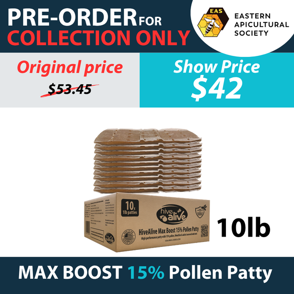 HiveAlive Pollen Patty (collection at Bee Expo only)