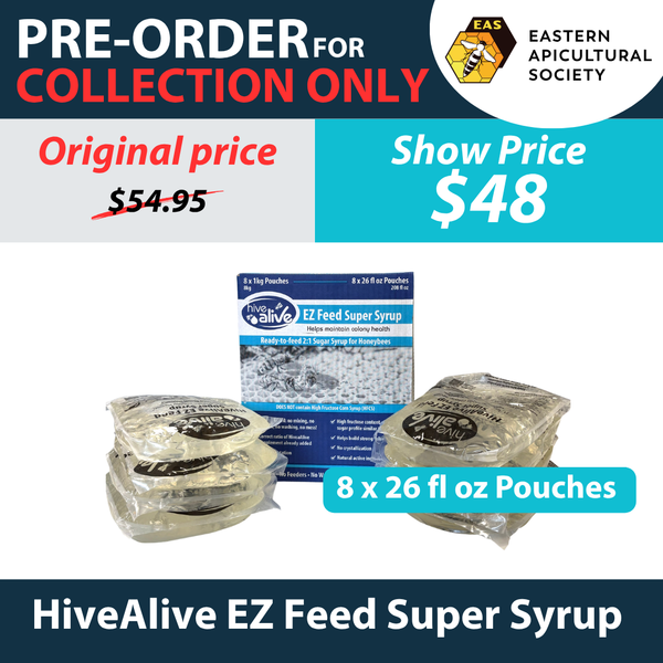 HiveAlive EZ Feed Super Syrup (collection at Bee Expo only)