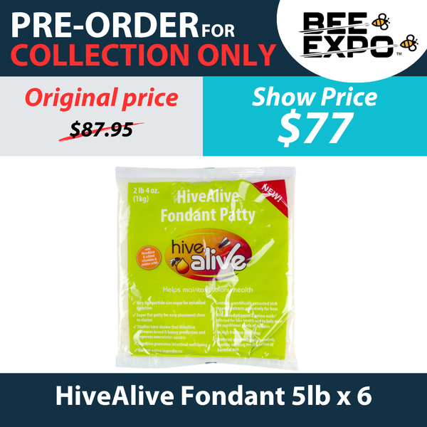 HiveAlive Fondant (collection at Bee Expo only)
