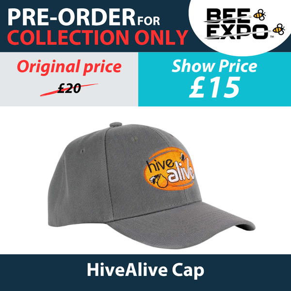 HiveAlive Baseball Cap (collection at Bee Expo)