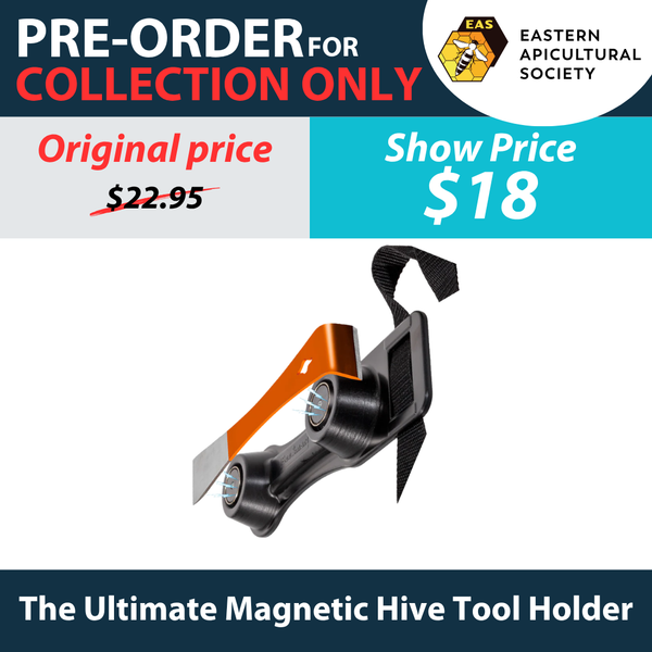 The Ultimate Magnetic Hive Tool Holder™ (collection at Bee Expo only)