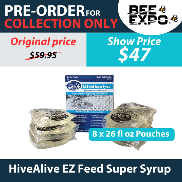 HiveAlive EZ Feed Super Syrup (collection at Bee Expo only)